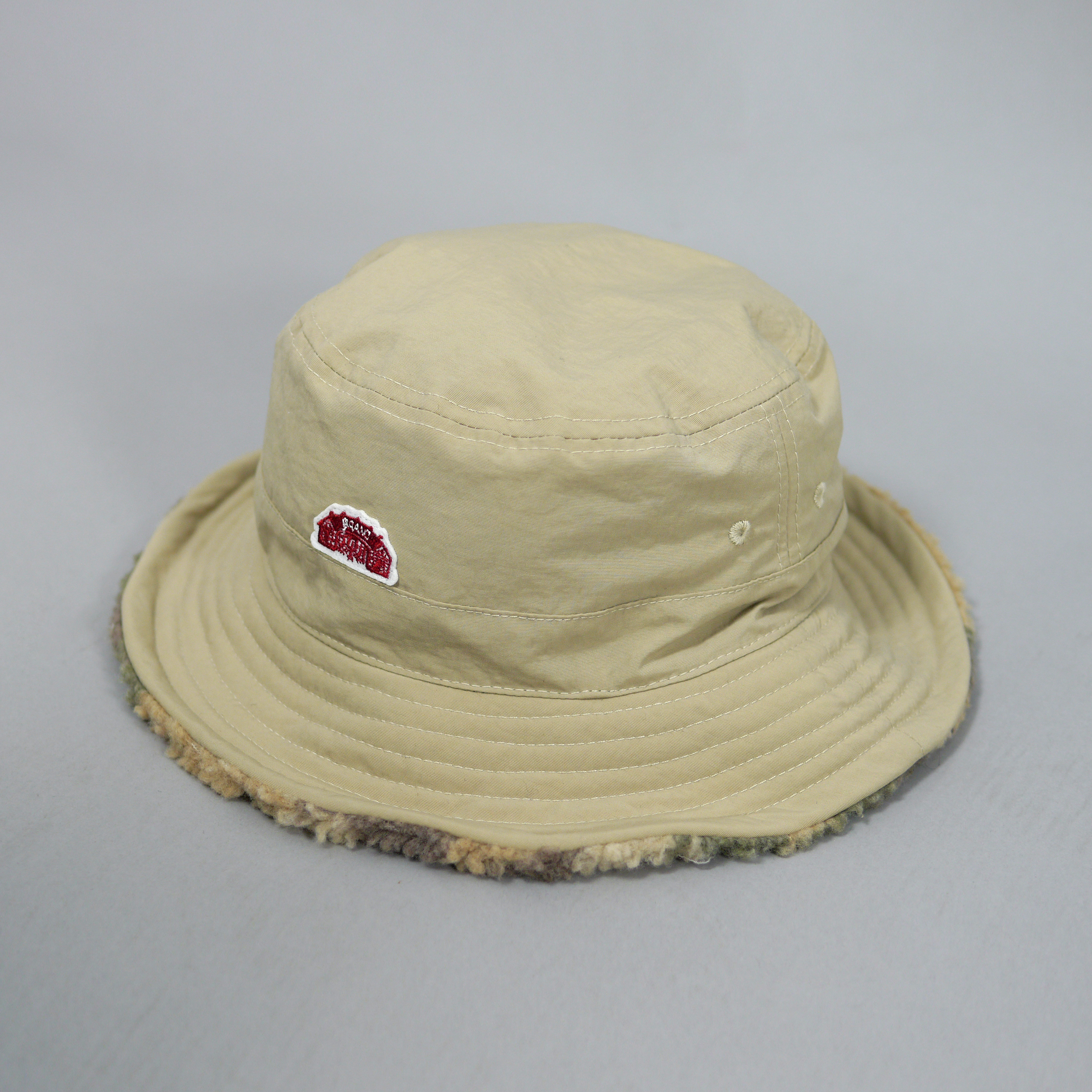 Round House Nylon ✕ Boa Bucket Hat ╭ 2色 ╮