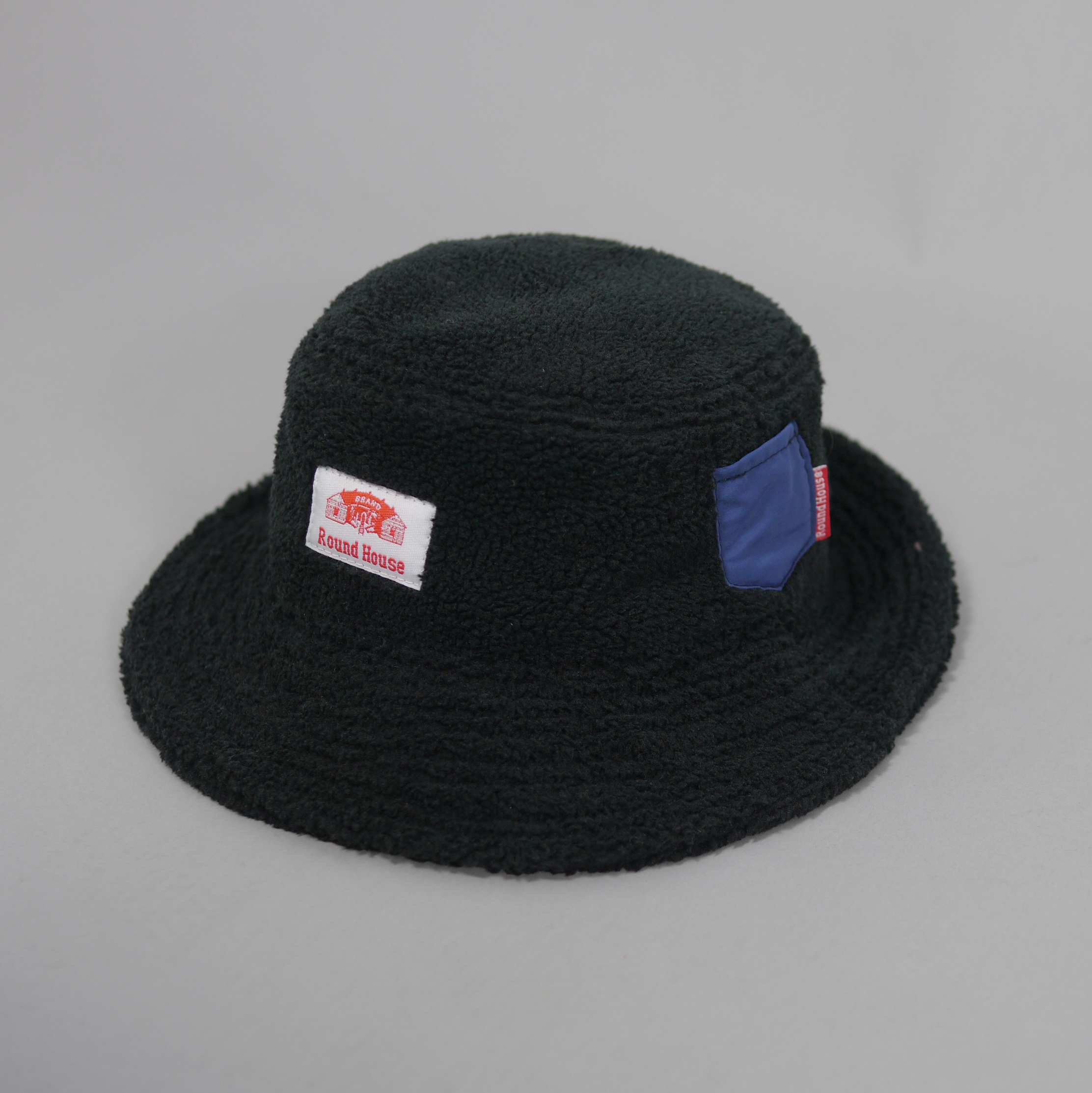 Round House Boa Bucket Hat﹝Black﹞