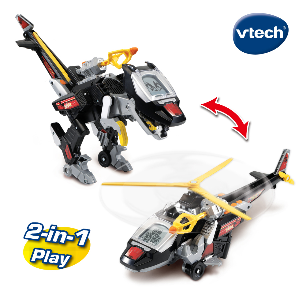 Vtech 聲光變形恐龍車-伶盜龍-貝利斯特