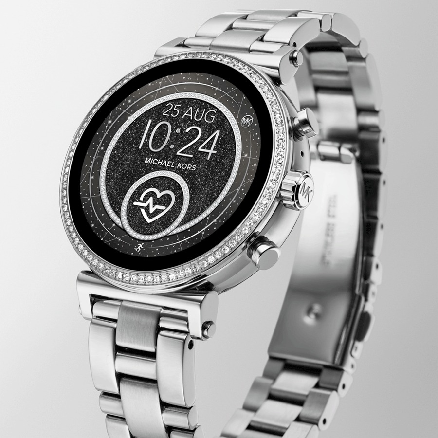 michael kors access sofie smartwatch mkt5061 silver