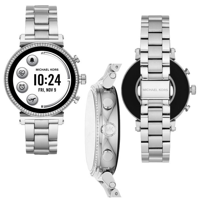 michael kors access sofie smartwatch mkt5061 silver