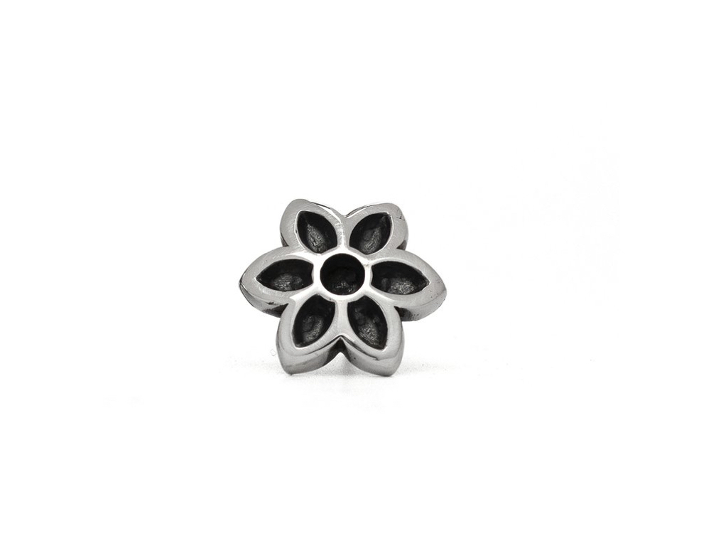 Cutout Rosette Earring, Sterling stud