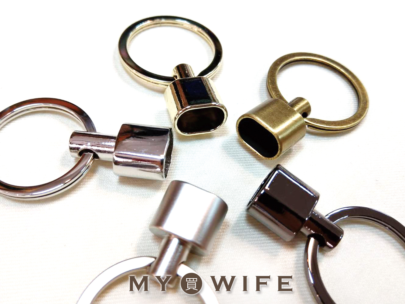 BV款鑰匙圈配件_5色