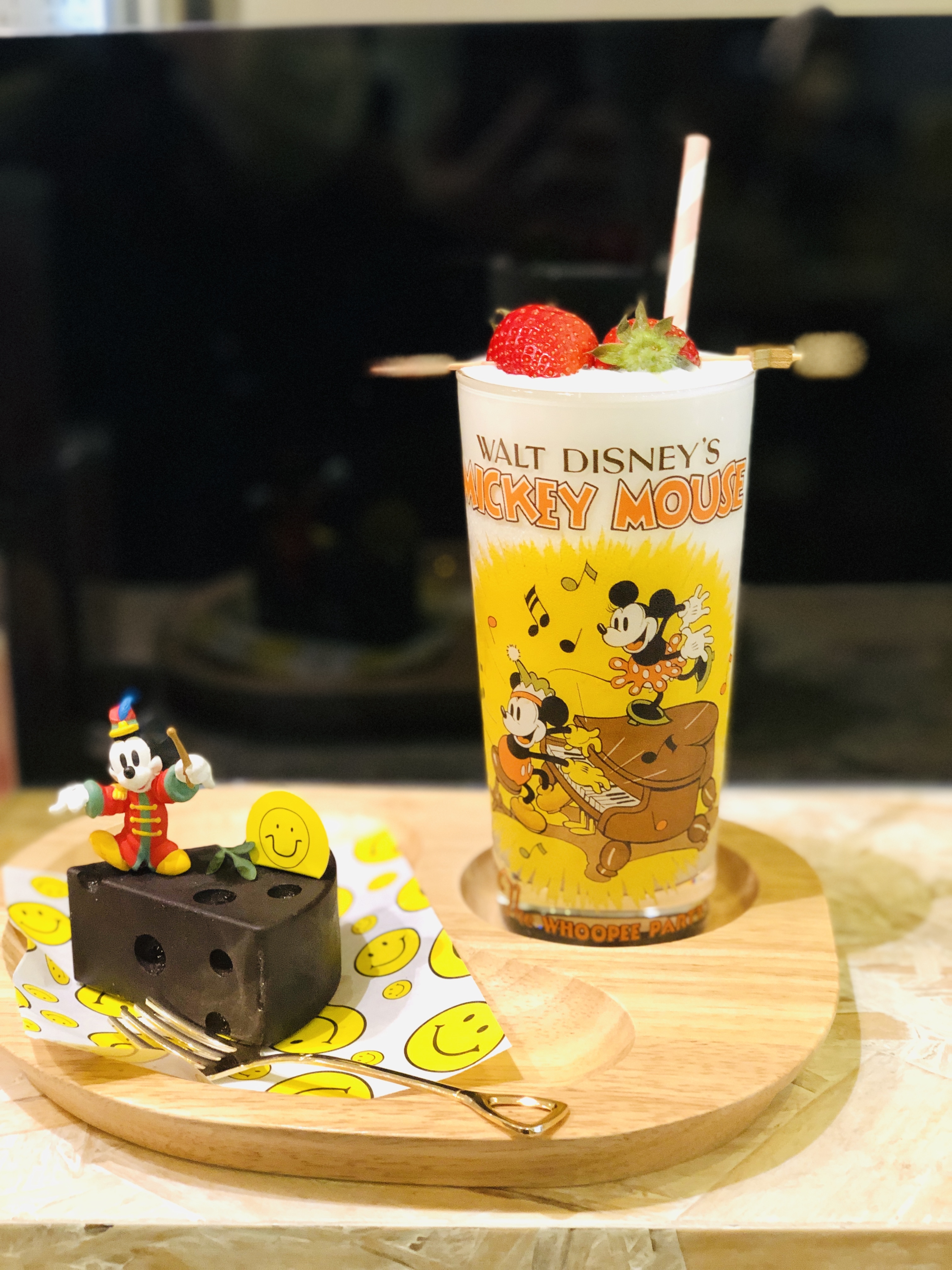 復古卡通玻璃杯