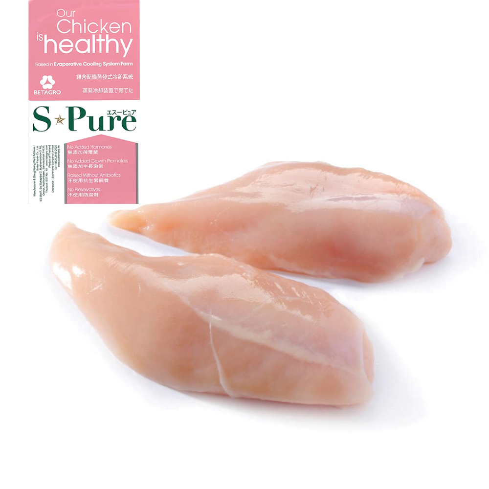天然雞肉 SPure無骨雞胸肉(急凍) (1kg) (151023)