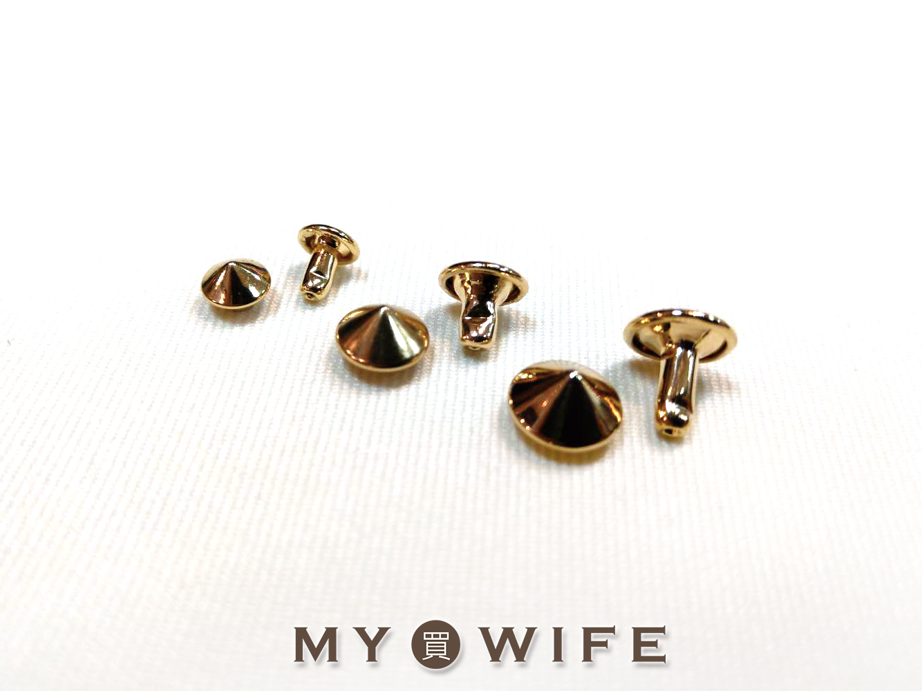 純銅圓錐撞釘_3色3規格