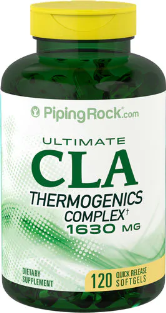【Piping Rock】現貨 頂級CLA複合膠囊 1630毫克 (含兒茶素、瓜拿納) 120粒