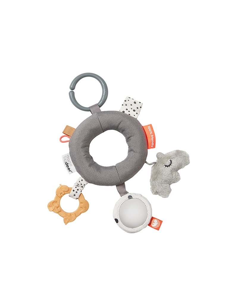 圈圈多功能安撫玩具-灰色