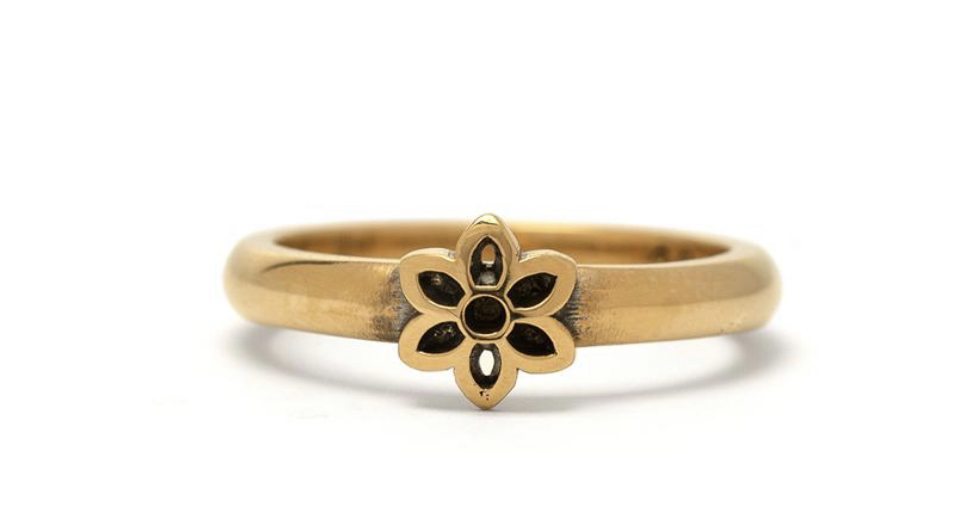 Thin Band Ring, 22KT Gold