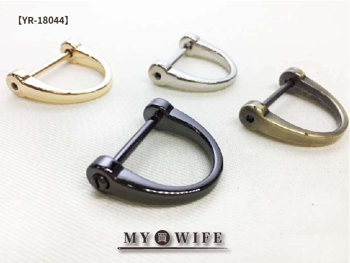 6分(20mm)馬蹄型連接環_4色【YR-18044】