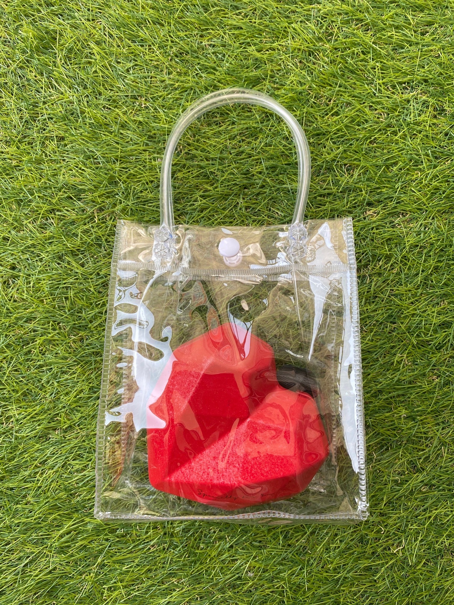 幸福果舖水晶透明提袋-小