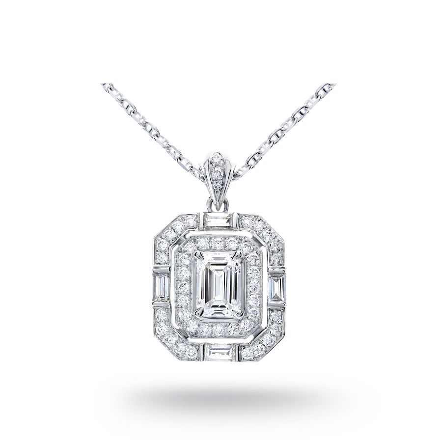 光輝庭園 — GIA1克拉鑽石項鍊