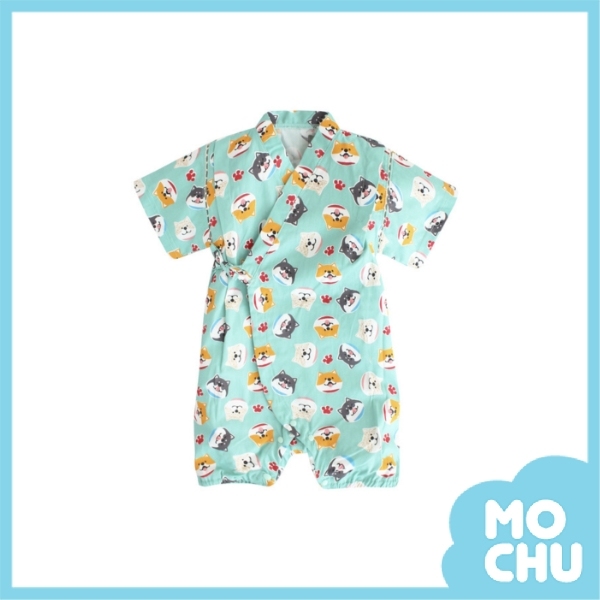 可愛小柴四角小和服