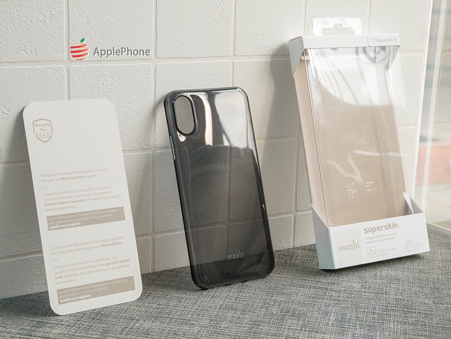 開箱 MOSHI IPHONE SUPERSKIN 勁薄裸感保護殼