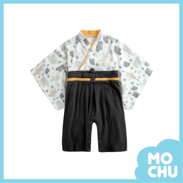 灰色小熊小和服