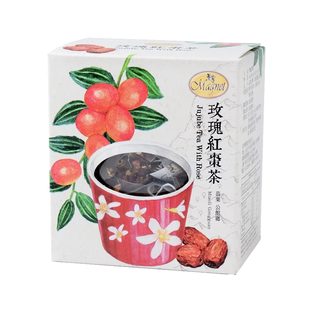 曼寧玫瑰紅棗茶15入