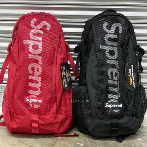 Supreme SS20 Backpack (Black/Red)