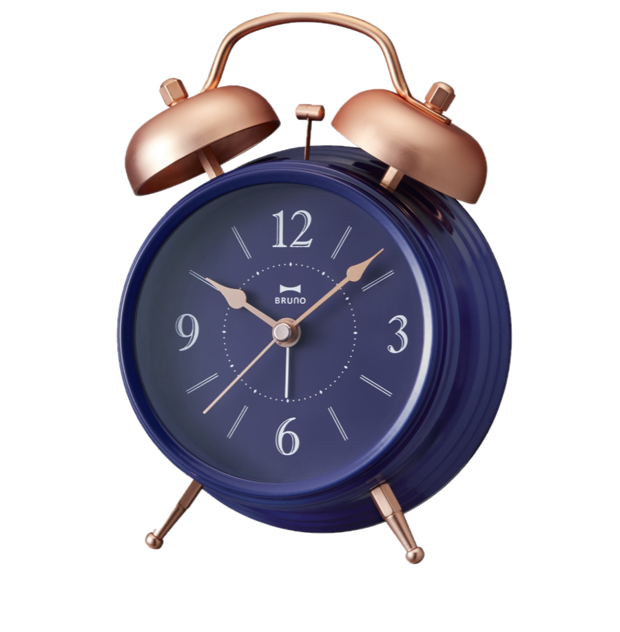【BRUNO】銅玲圓型鬧鐘 BCA011