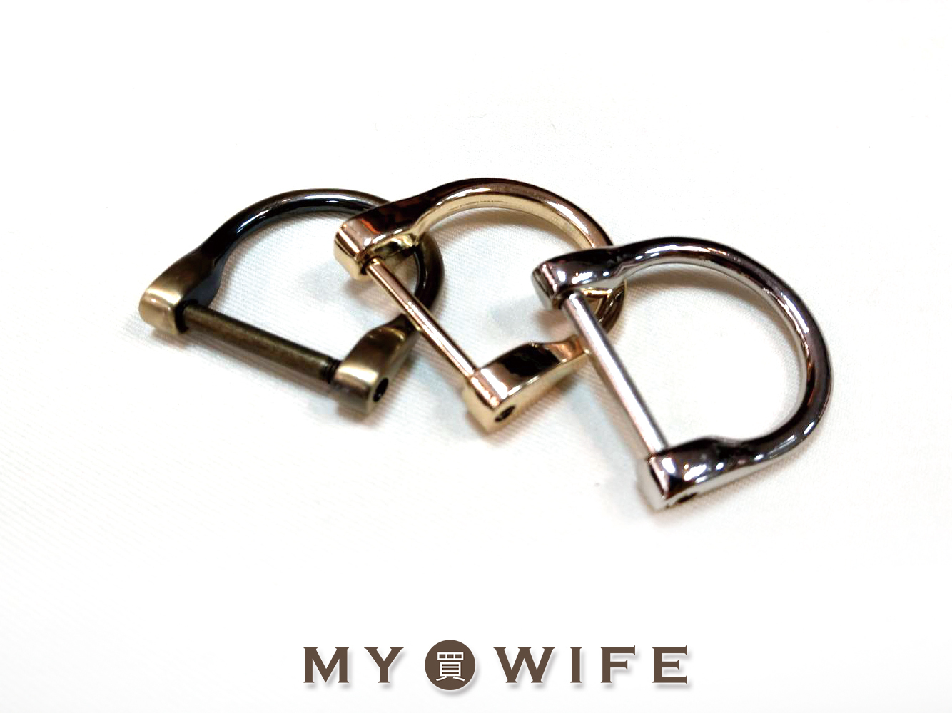 1吋(25mm)馬蹄型連接環_3色【GY-4080(TB-EY004)】