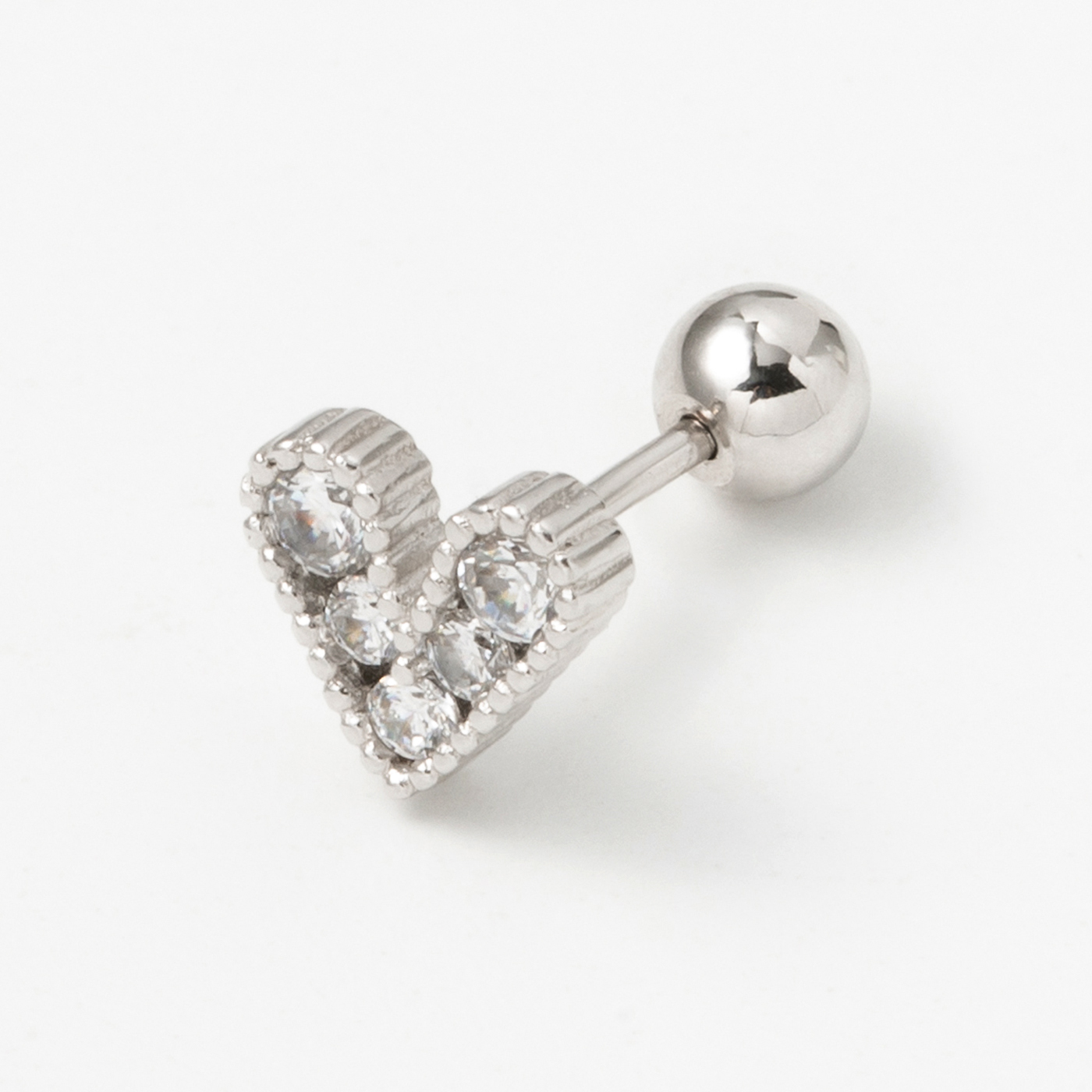 抗過敏 鋼飾 鈦鋼 愛心 耳環