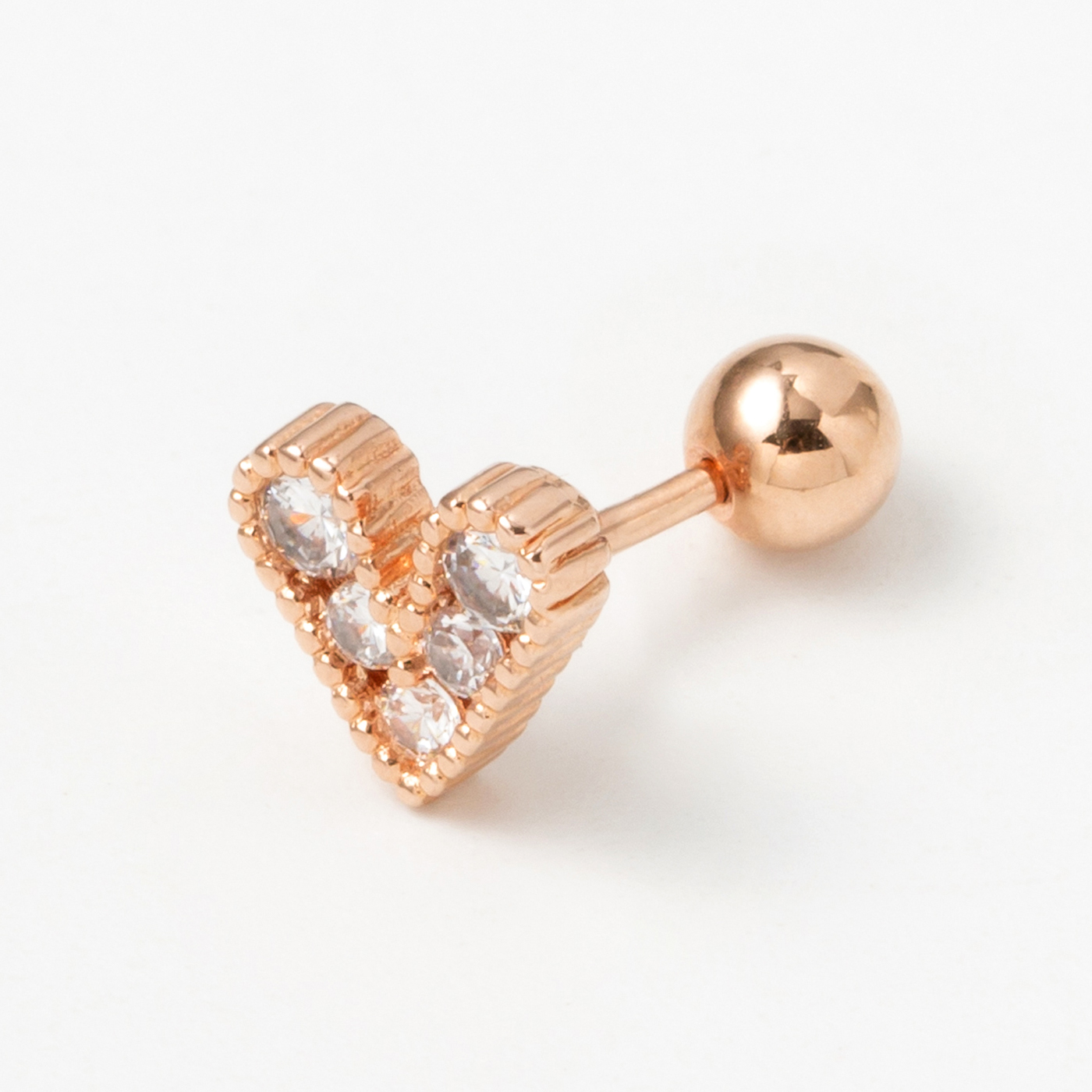 抗過敏 鋼飾 鈦鋼 愛心 耳環