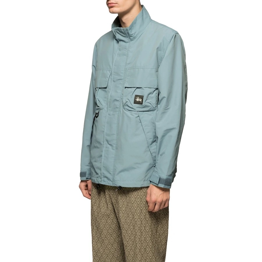 STUSSY CARGO JACKET TEAL