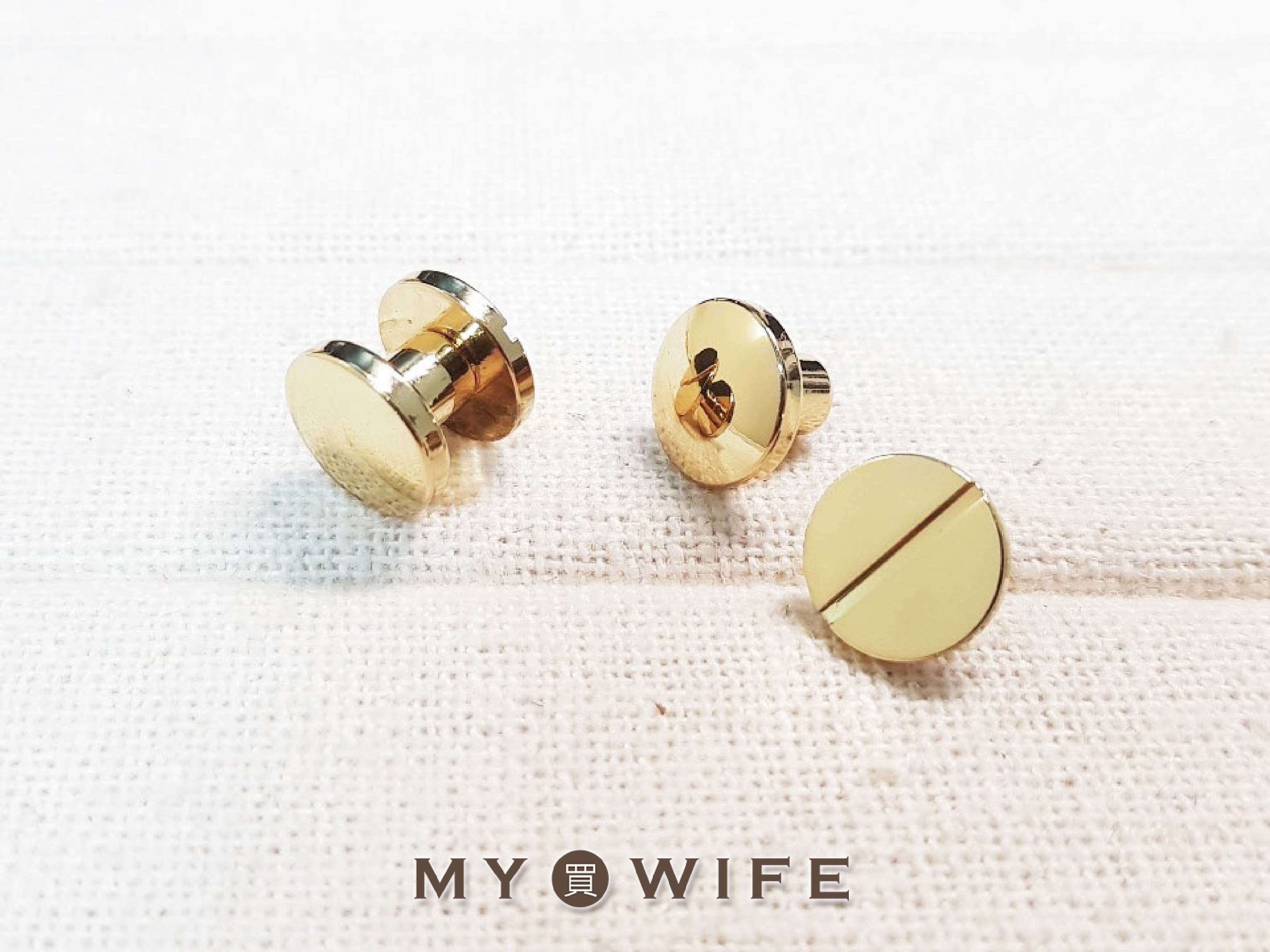 11x6mm凸面皮件螺絲_3色【HT-DT194】