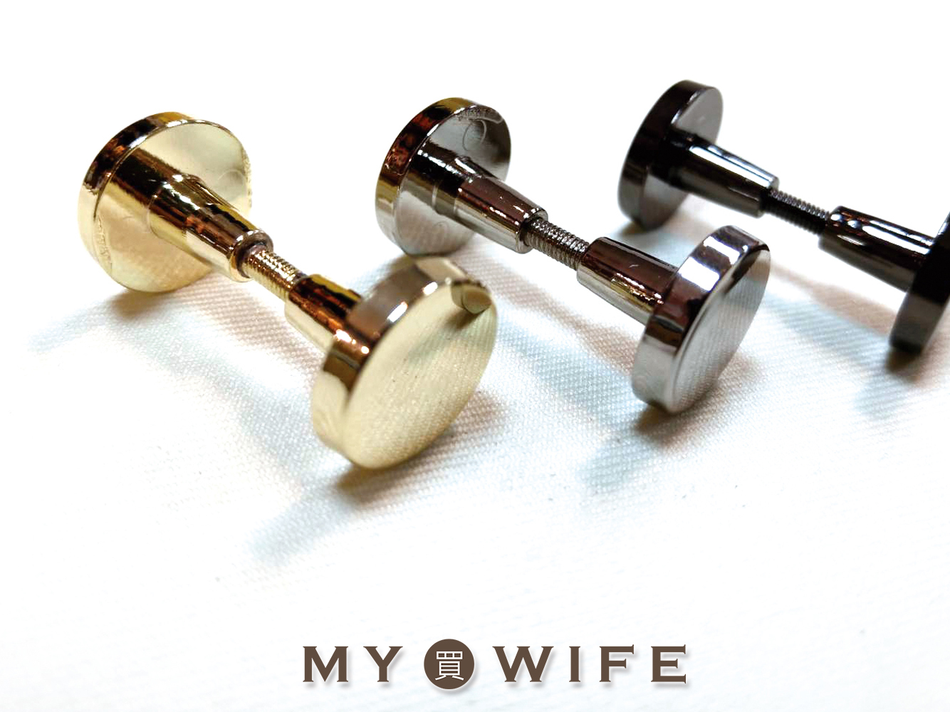 16x25mm大啞鈴鎖扣_3色【UF-55662】