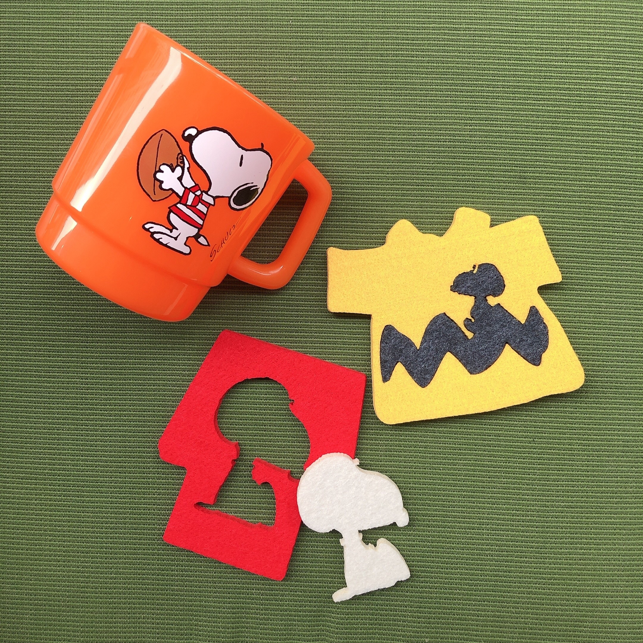 Snoopy 造型杯墊