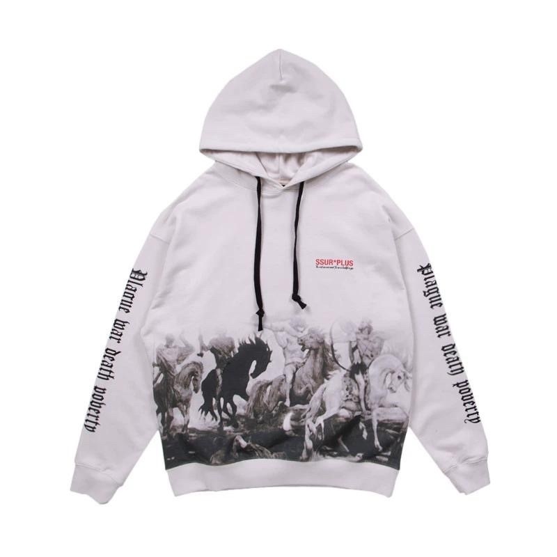 SSUR PLUS 新款 油畫但丁圖像 連帽衛衣 帽T