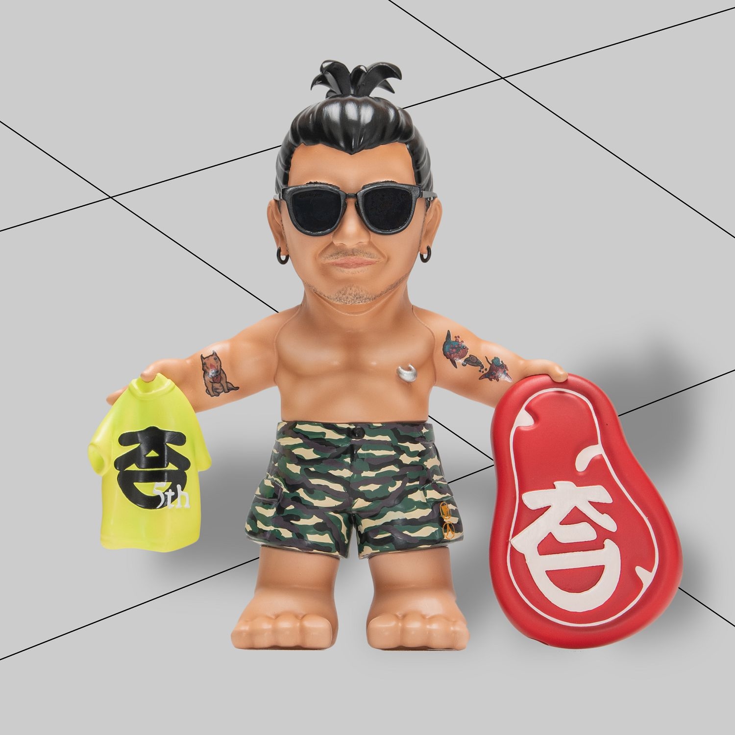 KID ® 五周年超級野人公仔