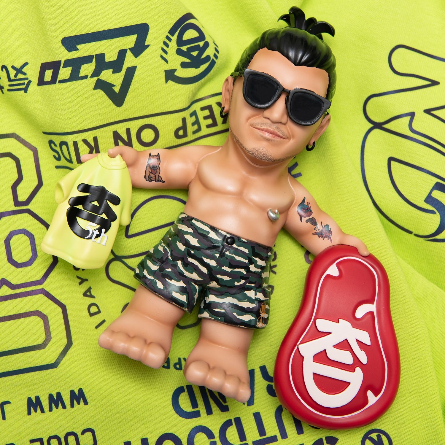 KID ® 五周年超級野人公仔