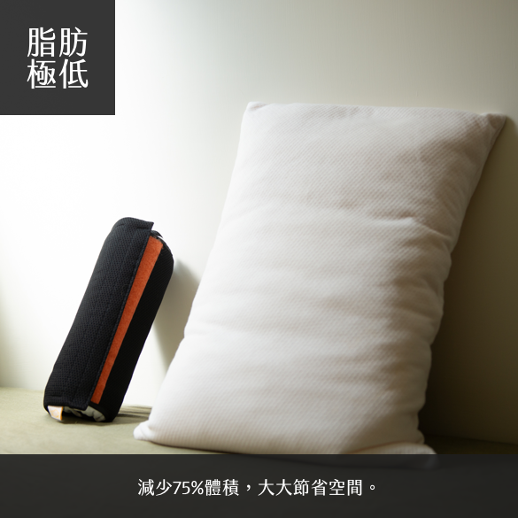 脂肪極低、體積小