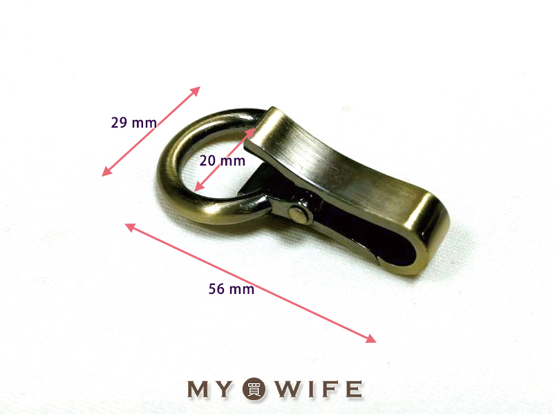 6分(20mm)合金勾_4色【CY-3576/GY-2163】