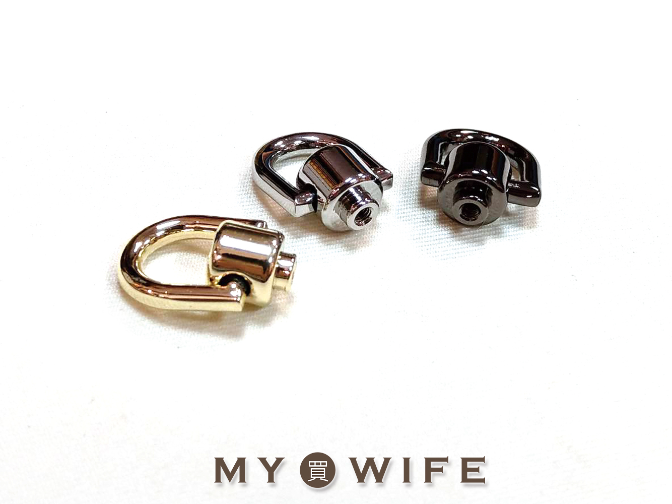 D型環手挽釘_3色【UF-55707】