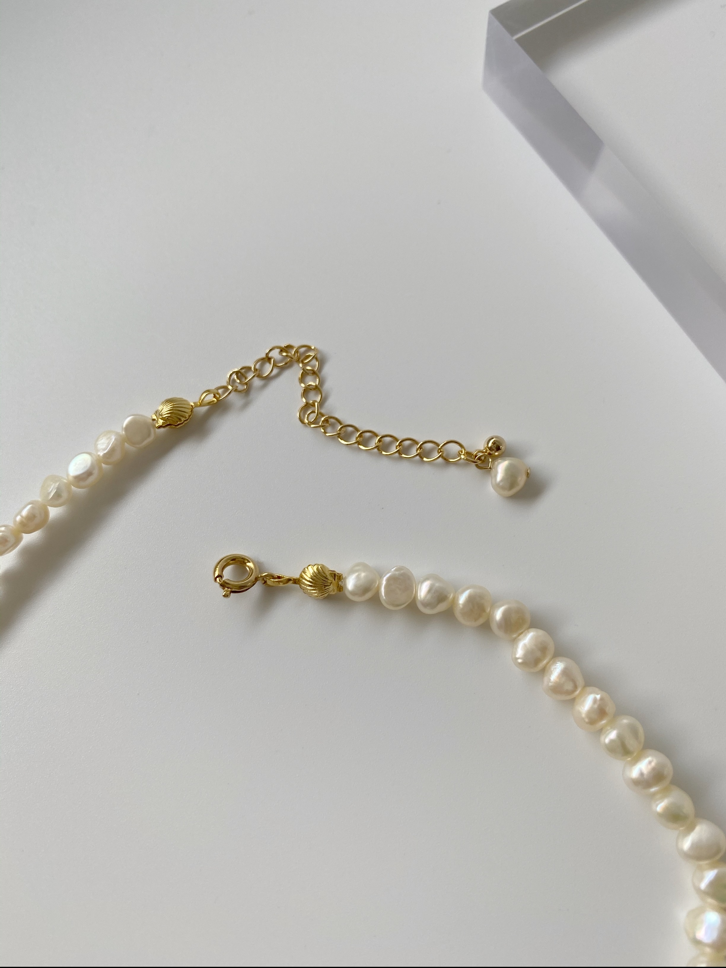 Pearl 70 | 18K日本變形珍珠項鍊