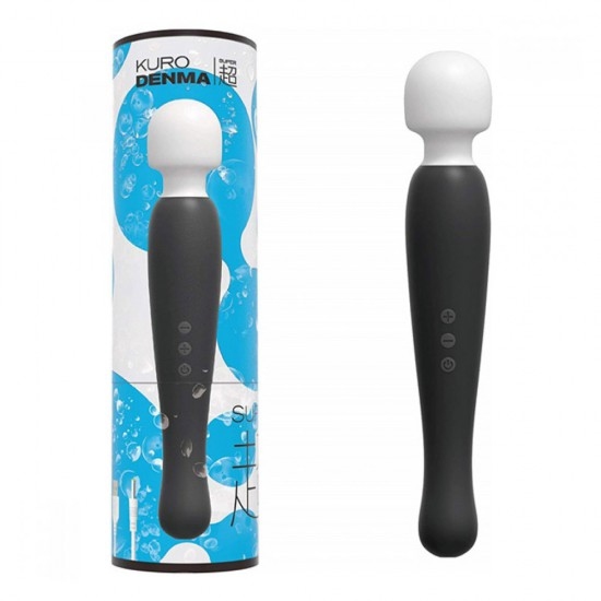 Kuro Denma Super 超 最强潮吹按摩棒 充電版 黑色