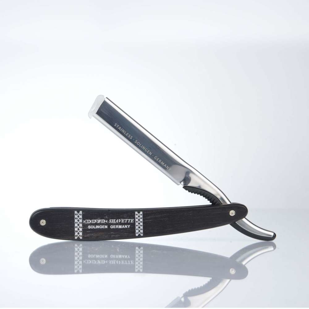 DOVO 黑烏木直式剃刀