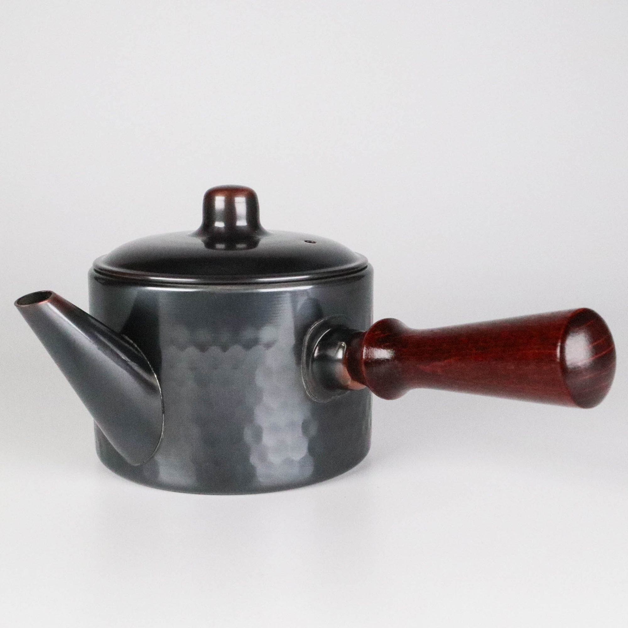 【高岡銅器】鎚目 銅橫手急須0.25L