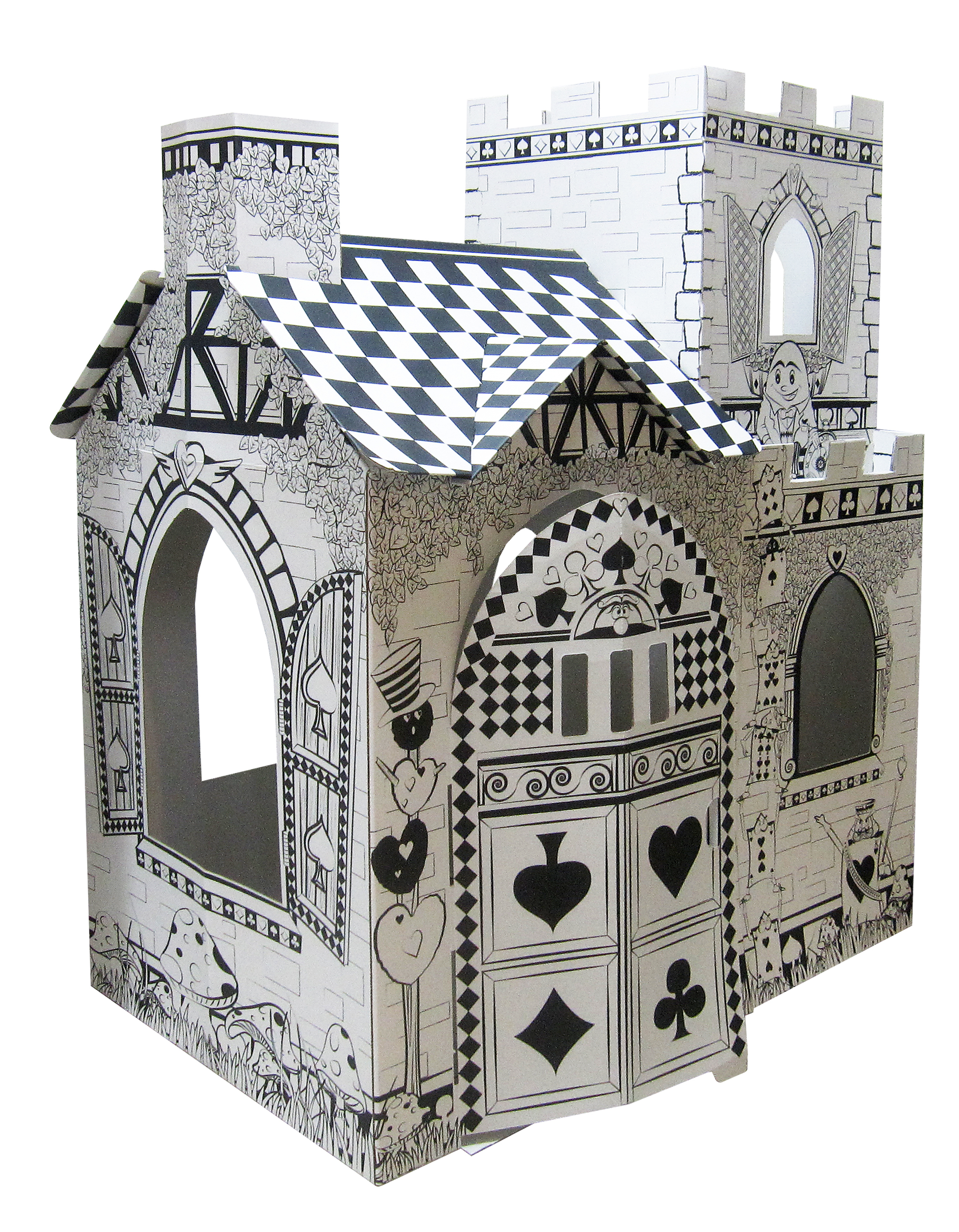 Castle House 紙製城堡屋 (愛麗絲漫遊仙境主題) #13221