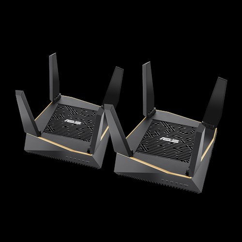 米特3C數位–ASUS 華碩 AiMesh AX6100三頻 WiFi 6 網狀網路系統(RT-AX92U 2 入)