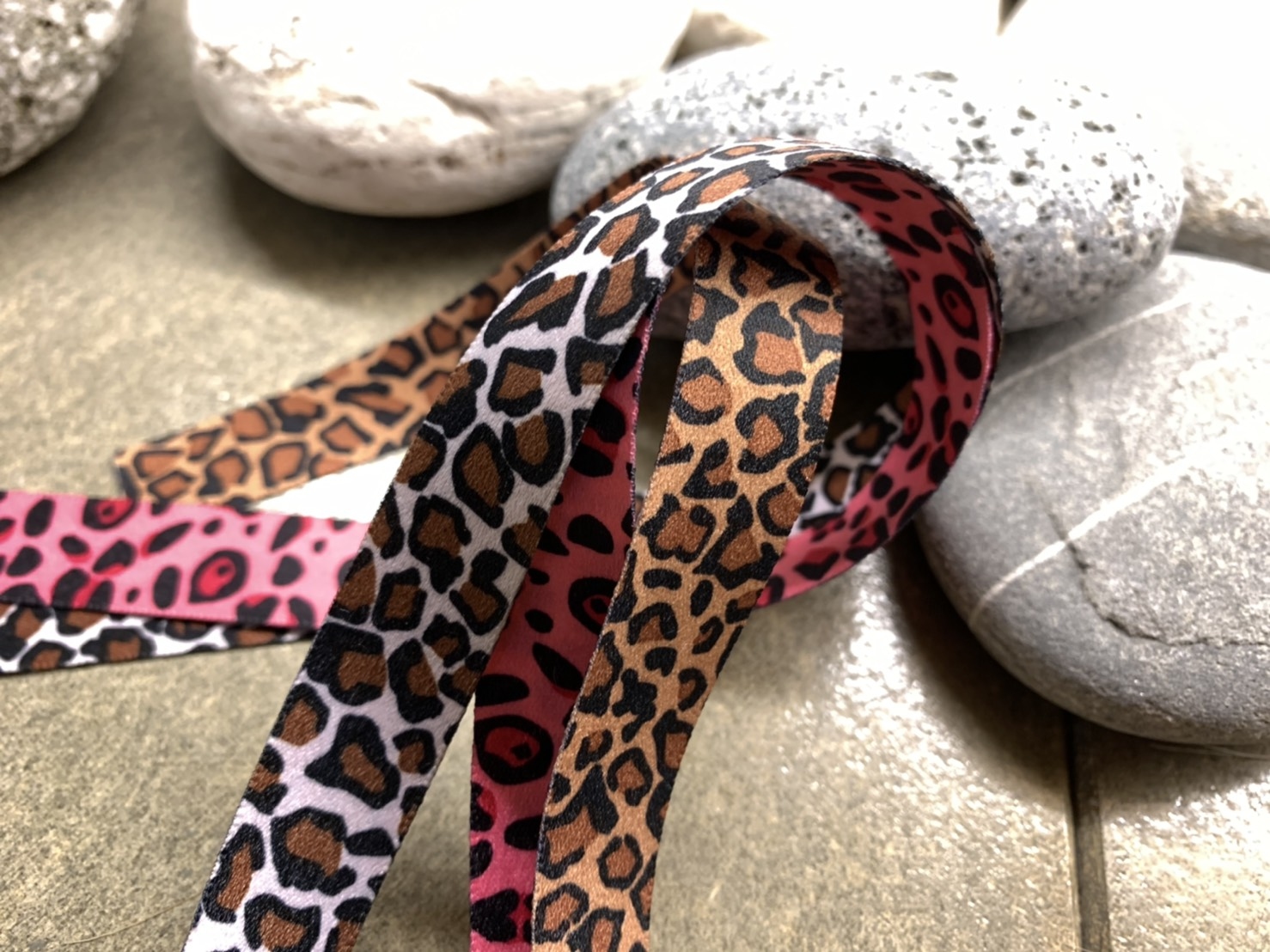 雙面豹紋/特殊麂皮/15mm