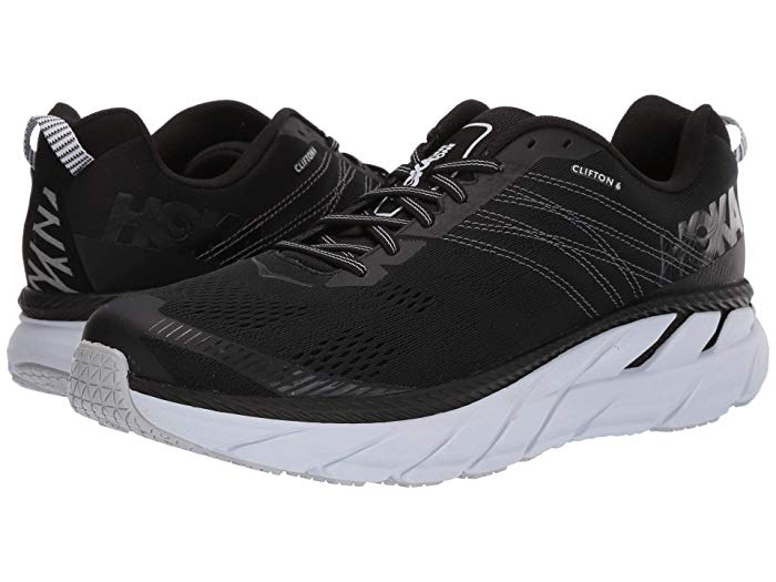 HOKA One One Clifton 6 Men BLKWHT
