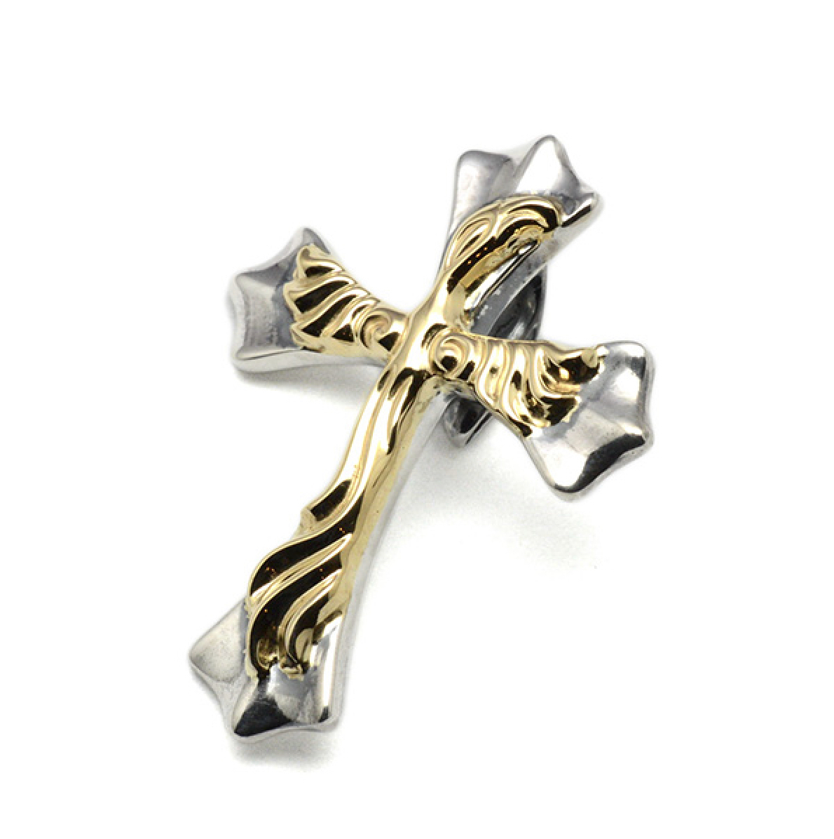 MF Pedant: Spread Eagle 18K Yellow Gold Fusion