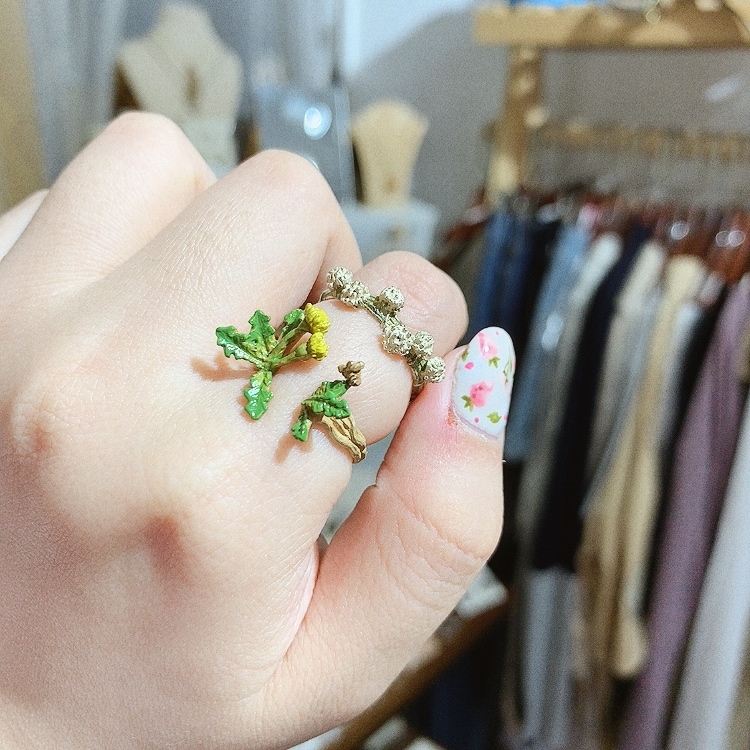 Palnart Poc 日本制 道草戒指