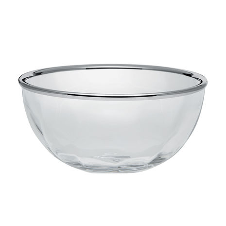 GLASS BOWL WITH RIM Ø 30 cm