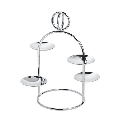 PETITS FOURS STAND 4 SMALL DISHES 