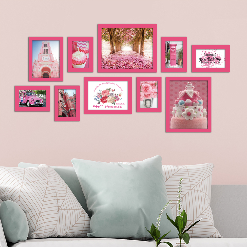 風格主義桃粉10框