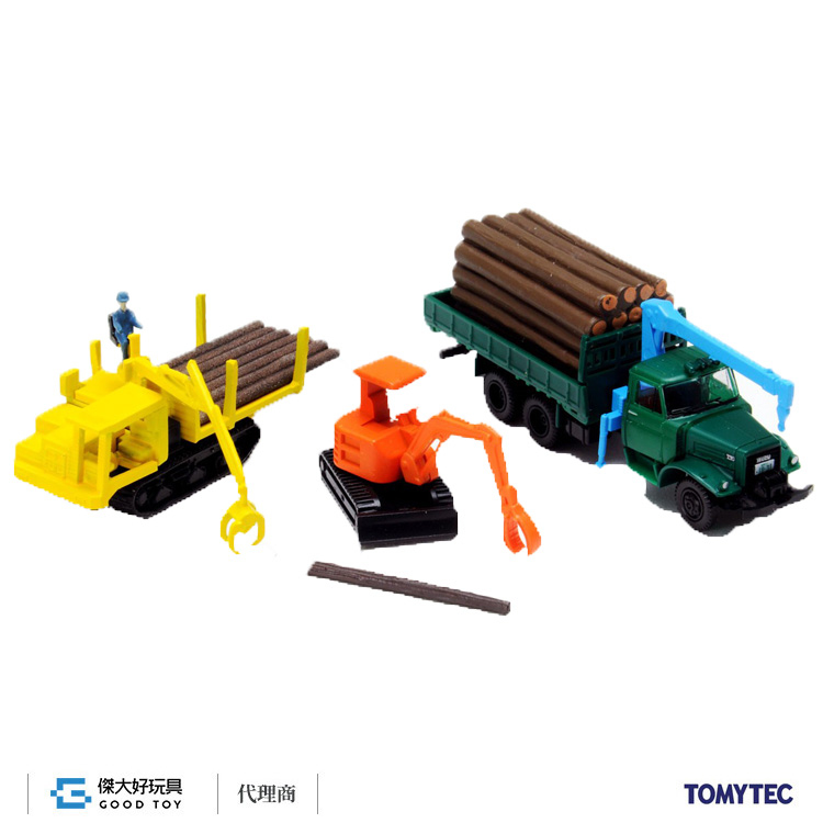 TOMYTEC 307884 卡車系列 原木運輸組 (3輛)