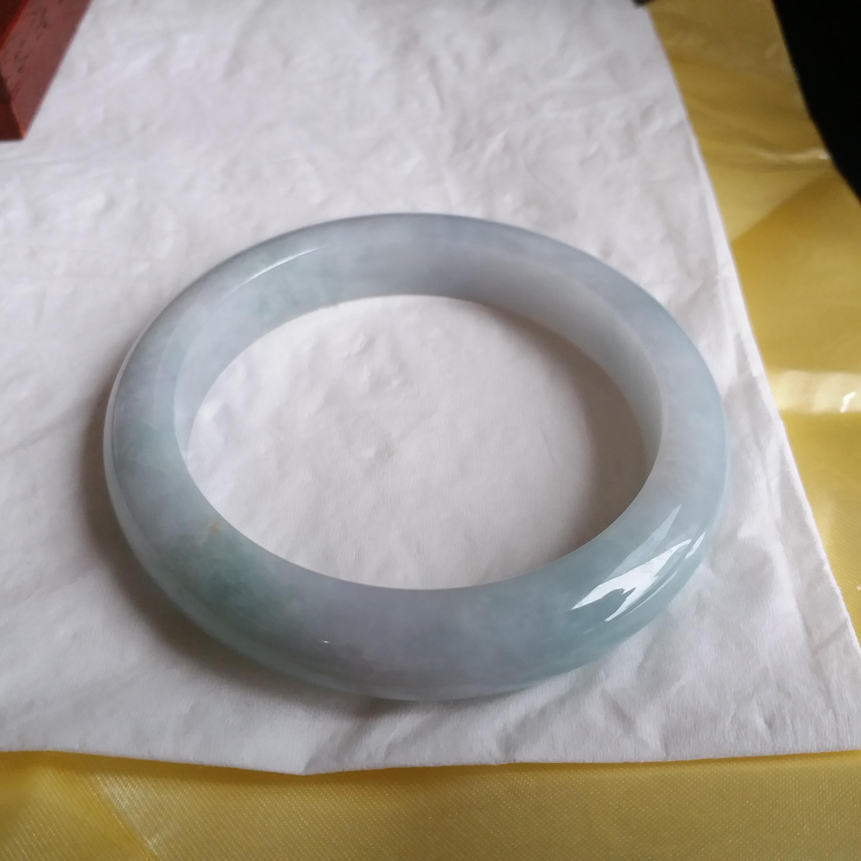 J1720 冰糯淺綠福鐲 55.97mm (1.5)